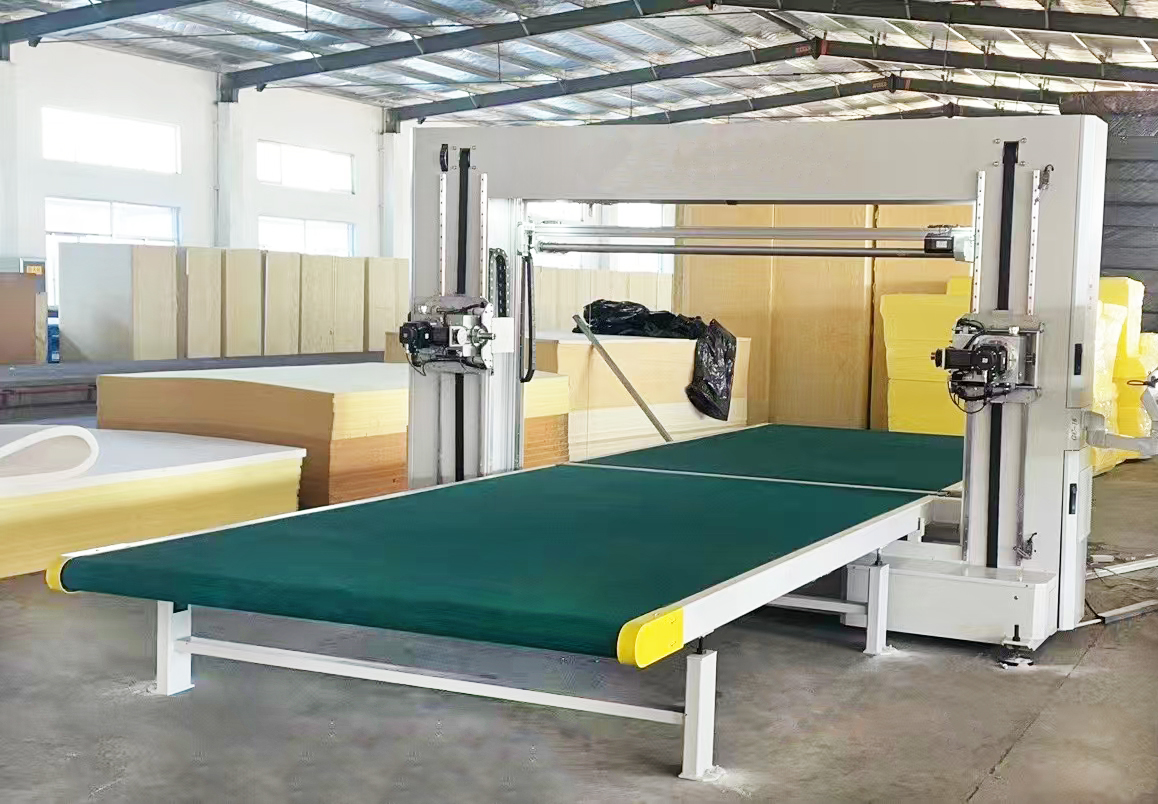 数控异形海绵切割机振动双刀