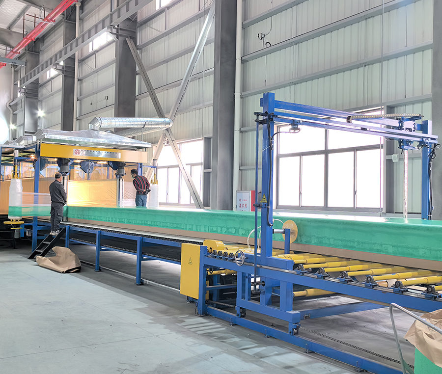 PU高回弹海绵设备欧索莱海绵发泡生产线记忆海绵发泡机械