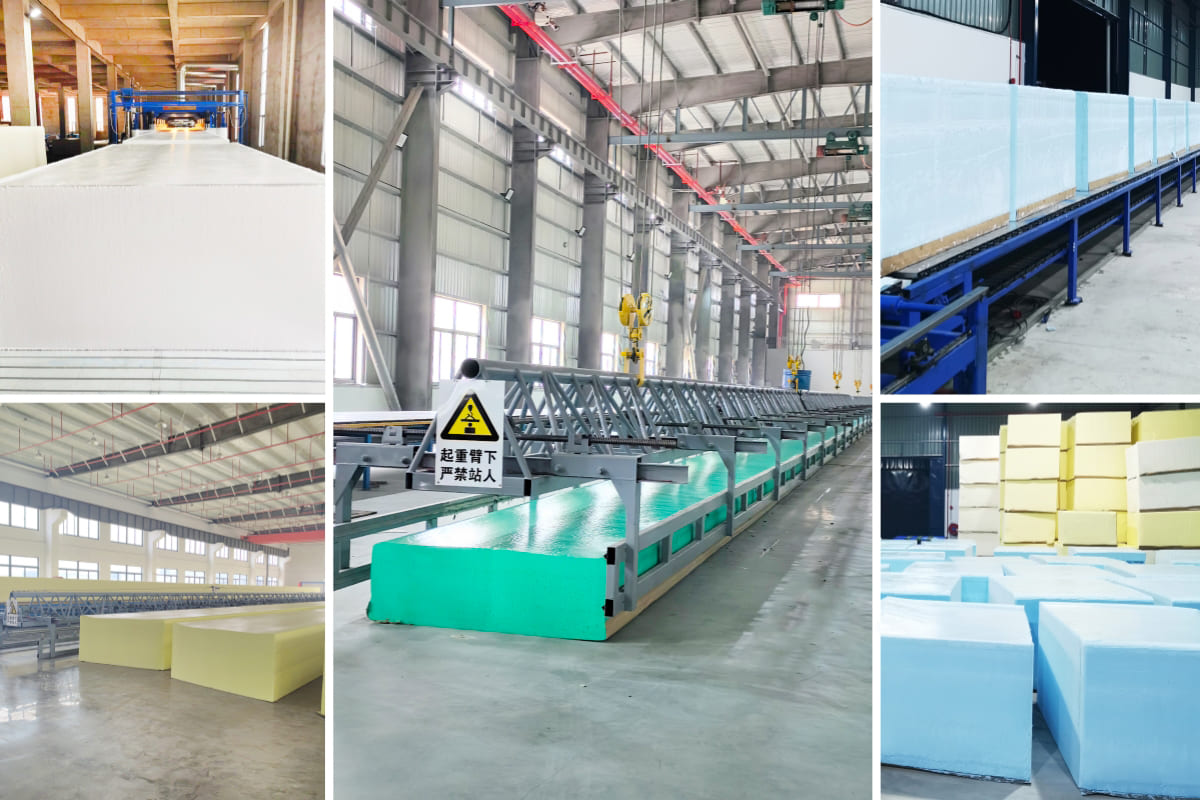 海绵生产线是如何运作的